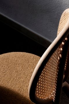 Loop swivel dining chair by EXPORMIM - view 2