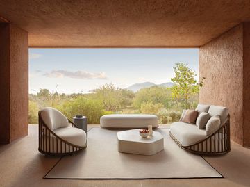 Cask outdoor XL ottoman by EXPORMIM - view 3