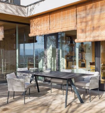 Atrivm outdoor rectangular dining table by EXPORMIM - view 3
