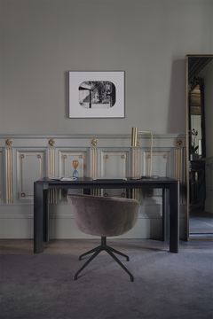 Huma upholstered swivel armchair by EXPORMIM - view 2