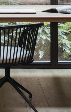 Huma swivel armchair by EXPORMIM - view 2