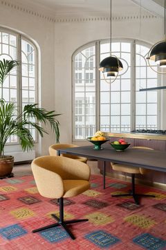Huma upholstered swivel armchair by EXPORMIM - view 3