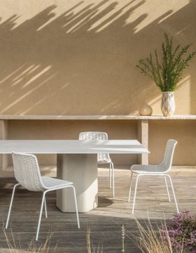 Talo outdoor rectangular dining table by EXPORMIM - view 3