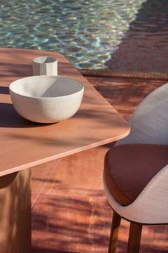 Talo outdoor hexagonal dining table by EXPORMIM - view 4