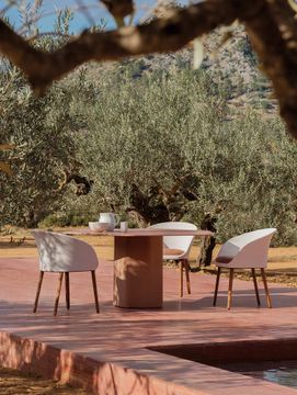 Talo outdoor hexagonal dining table by EXPORMIM - view 3