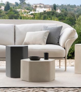 Talo outdoor hexagonal dining table by EXPORMIM - view 2