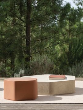 Talo outdoor hexagonal dining table by EXPORMIM - view 3