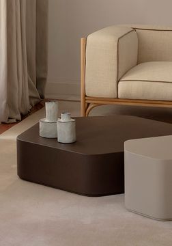 Talo hexagonal coffee table by EXPORMIM - view 2