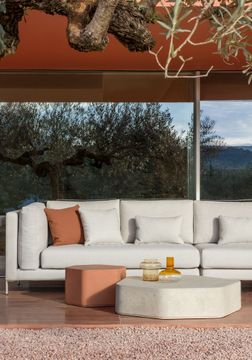 Talo outdoor hexagonal coffee table by EXPORMIM - view 2