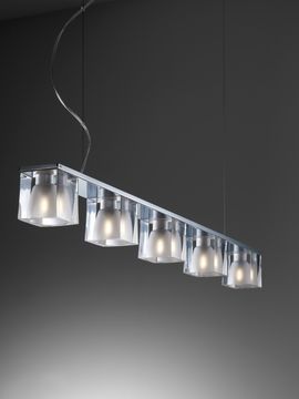 Cubetto D28 Pendant lamp by Fabbian - view 2