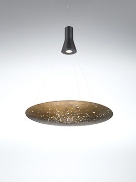 Lens F46 Pendant lamp by Fabbian - view 2
