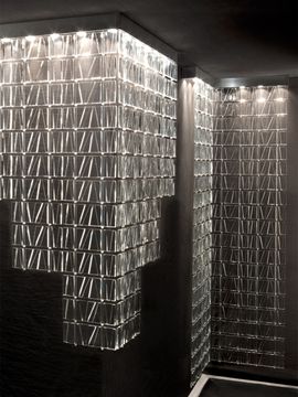 Tile L2 (GU10) D95 Ceiling lamp by Fabbian - view 2