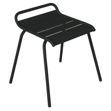 Banquette Monceau Xl bench, outdoor furniture of steel by Fermob - view 3