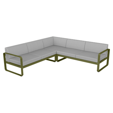 Banquette Bellevie 2-Seater Ottoman – Outdoor 2-Seater Ottoman by Fermob - view 8