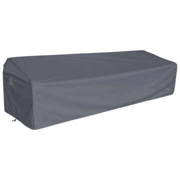 Banquette Bellevie bench, designer metal bench, outdoor furniture by Fermob - view 9