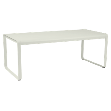 Banquette Bellevie bench, designer metal bench, outdoor furniture by Fermob - view 2