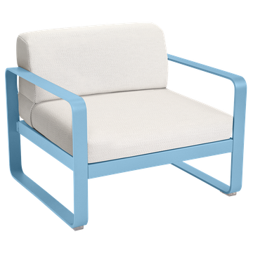 Appoint Bellevie Rectangular Connecting Shelf – Connecting Part for Modular Sofa by Fermob - view 2