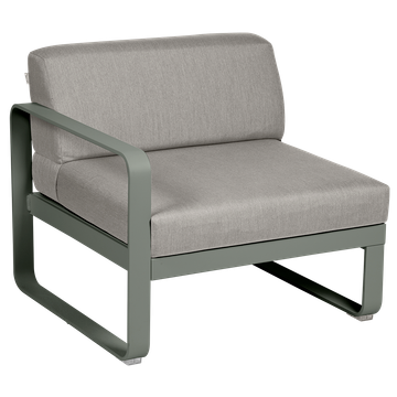 Appoint Bellevie Rectangular Connecting Shelf – Connecting Part for Modular Sofa by Fermob - view 4