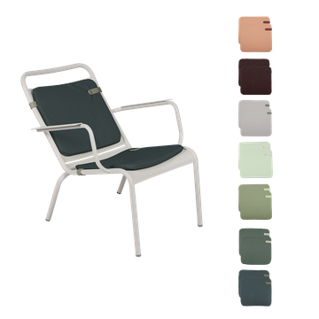 Galette Outdoor Bench Cushion 106 X 35 Cm by Fermob - view 6