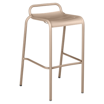Luxembourg Stacking Bar Chair, outdoor metal stacking bar Chair by Fermob - view 3