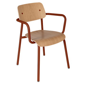 Bridge Studie Armchair – Outdoor Metal Armchair by Fermob - view 4