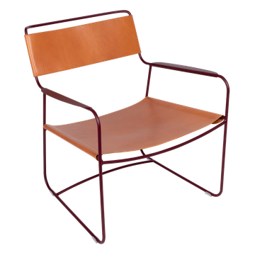 Footrest Surprising, garden armchair in metal, garden lounge by Fermob - view 6