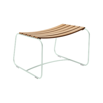 Footrest Surprising, garden armchair in metal, garden lounge by Fermob - view 7