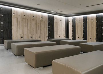 Lingotto - Backless Bench for Locker Rooms by FIT INTERIORS - view 5