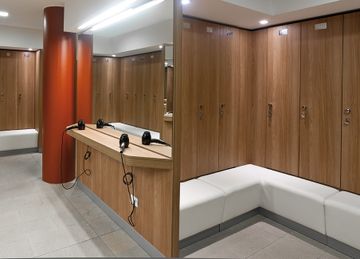Round - Bench for SPAs and Gyms by FIT INTERIORS - view 5