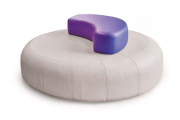 Luna - Bench with Backrest for Locker Rooms by FIT INTERIORS - view 5