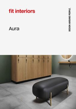 Aura - Bench for SPAs and Gyms by FIT INTERIORS - view 2