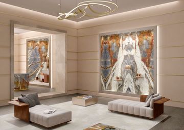 Marmi Maximum Blue Tempest by Fiandre Architectural Surfaces - view 5