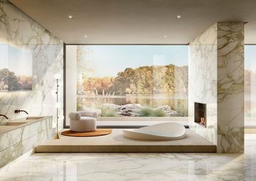 Marmi Maximum Calacatta Dorato by Fiandre Architectural Surfaces - view 6