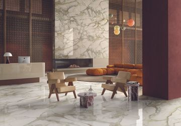 Marmi Maximum Calacatta Dorato by Fiandre Architectural Surfaces - view 7