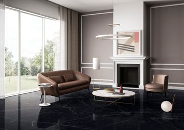 Marmi Maximum Dark Marquina by Fiandre Architectural Surfaces - view 7
