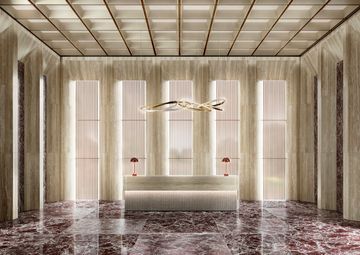 Marmi Maximum Lepanto Rubino by Fiandre Architectural Surfaces - view 8