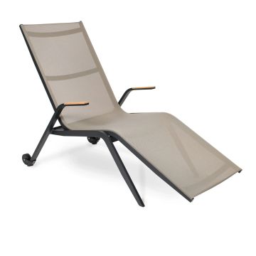 Atlantic relax sunbed by Fischer Möbel - view 2