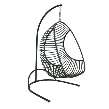 Claris hanging frame incl. hanging chair by Fischer Möbel - view 3