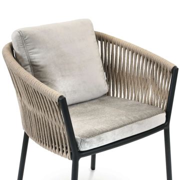 Cosmo armchair cushion by Fischer Möbel - view 4