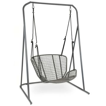 Wing light Relax hanging armchair incl. seat shell by Fischer Möbel - view 7