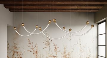 Arco Hanging Lamp by Fisionarte - view 4