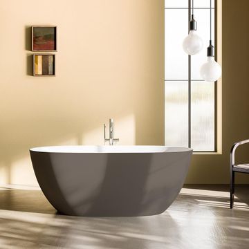 BOTERO - Freestanding oval Kstone bathtub by Karol - view 2