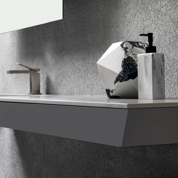 KUT 03 - Wall-mounted vanity unit with drawers by Karol - view 3