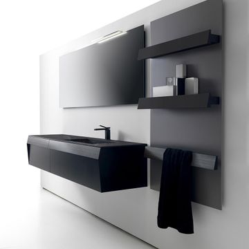 KUT 03 - Wall-mounted vanity unit with drawers by Karol - view 7