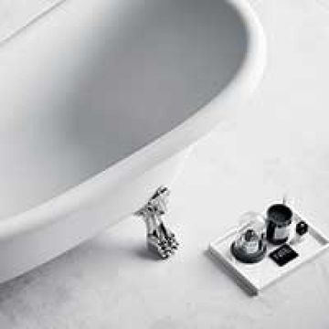 OXFORD - Freestanding oval Kstone bathtub on legs by Karol - view 2