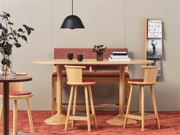 FACILE - Upholstered leather bench by Karl Andersson - view 5