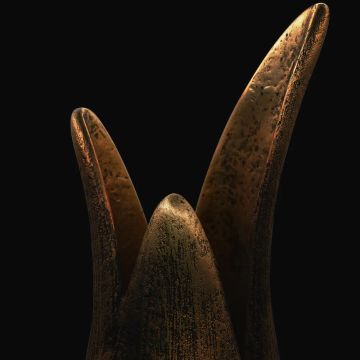 AGAVE K8003 - Resin decorative vase by KARPA - view 2