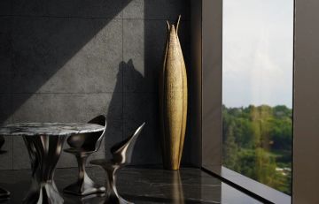 AGAVE K8003 - Resin decorative vase by KARPA - view 4