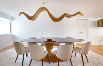 AURA KC 049 - LED fiberglass pendant lamp by KARPA - view 4