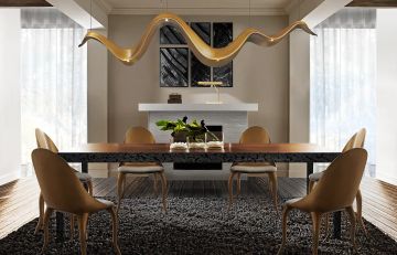 AURA KC 049 - LED fiberglass pendant lamp by KARPA - view 3